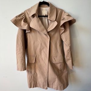 Rebecca Taylor Canvas Coat
